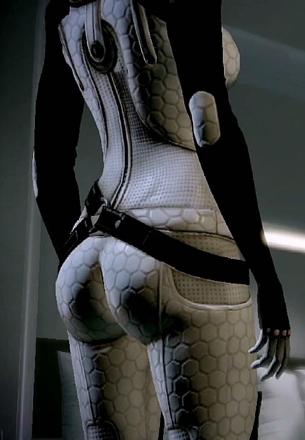 Mass Effect 2:  Miranda Shows Off Some Of Her Curves